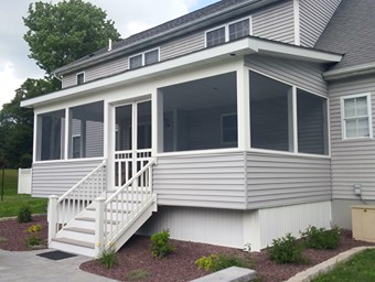 Screened In Porch | Rockland Interiors