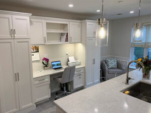 office space in kitchen | Rockland Interiors