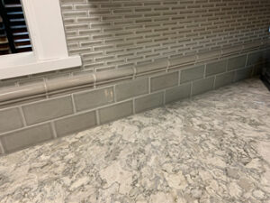 subway with brick mosaic | Rockland Interiors